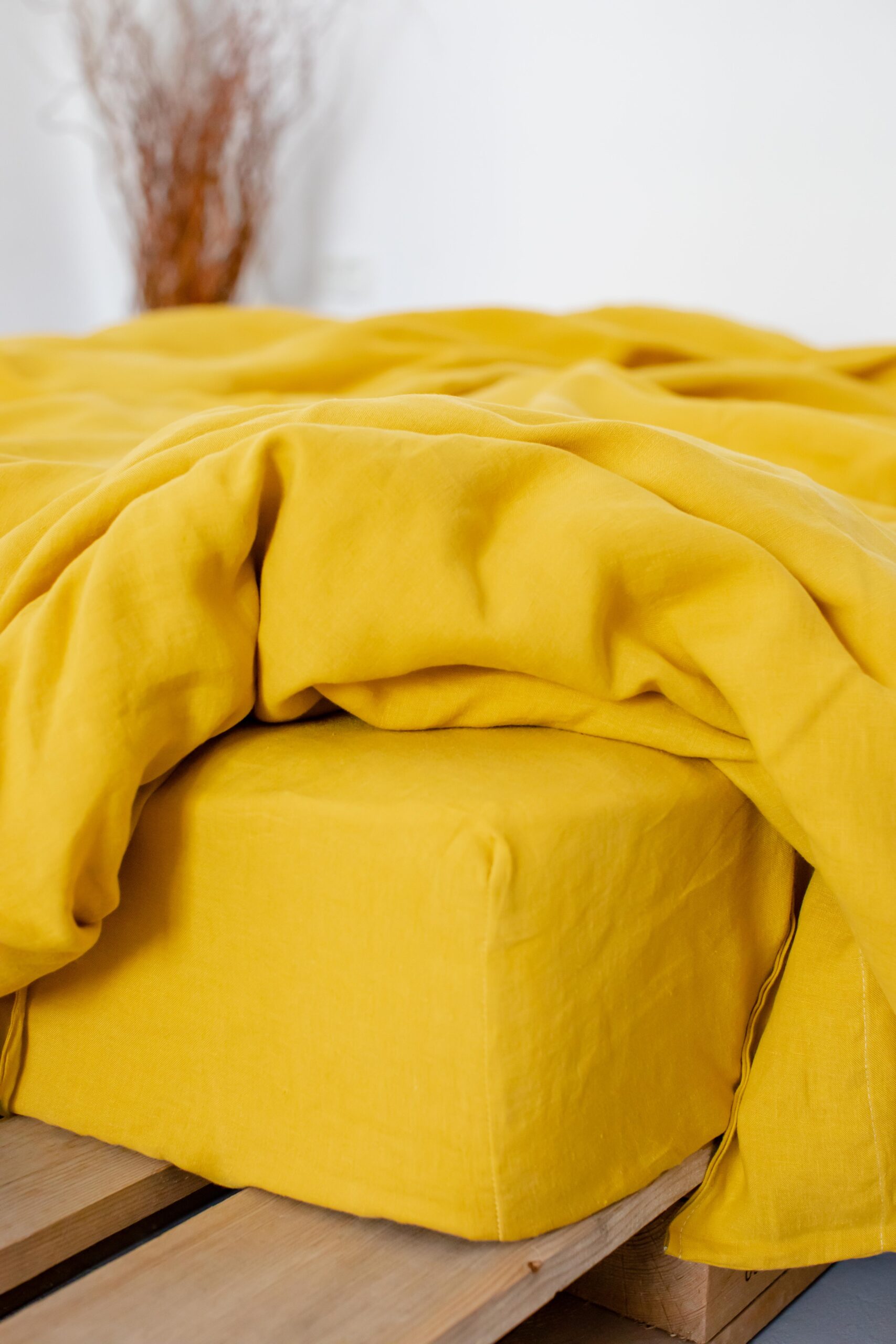 Set Pumpkin Sweet Cearșaf 80x200 și Husă Pilotă 150x200