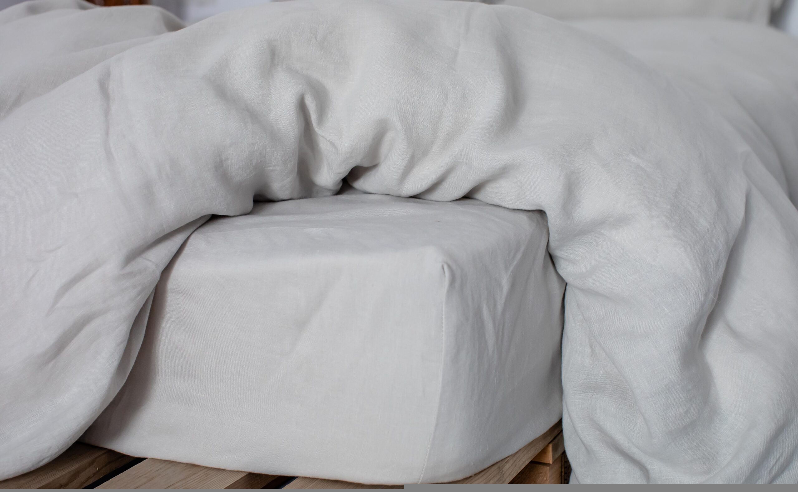 Set Dusty Grey Cearșaf 90x200 și Husă Pilotă 150x200