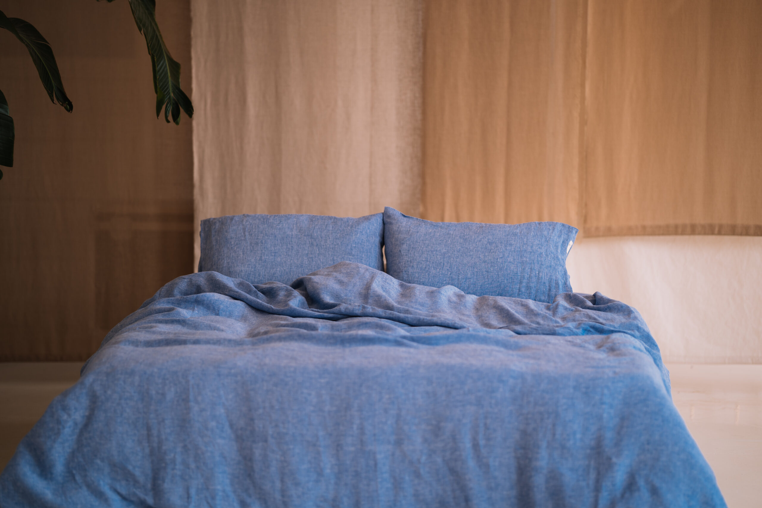 Ocean Blue Set 50x70 Pillowcases and 200x220 Quilt Cover