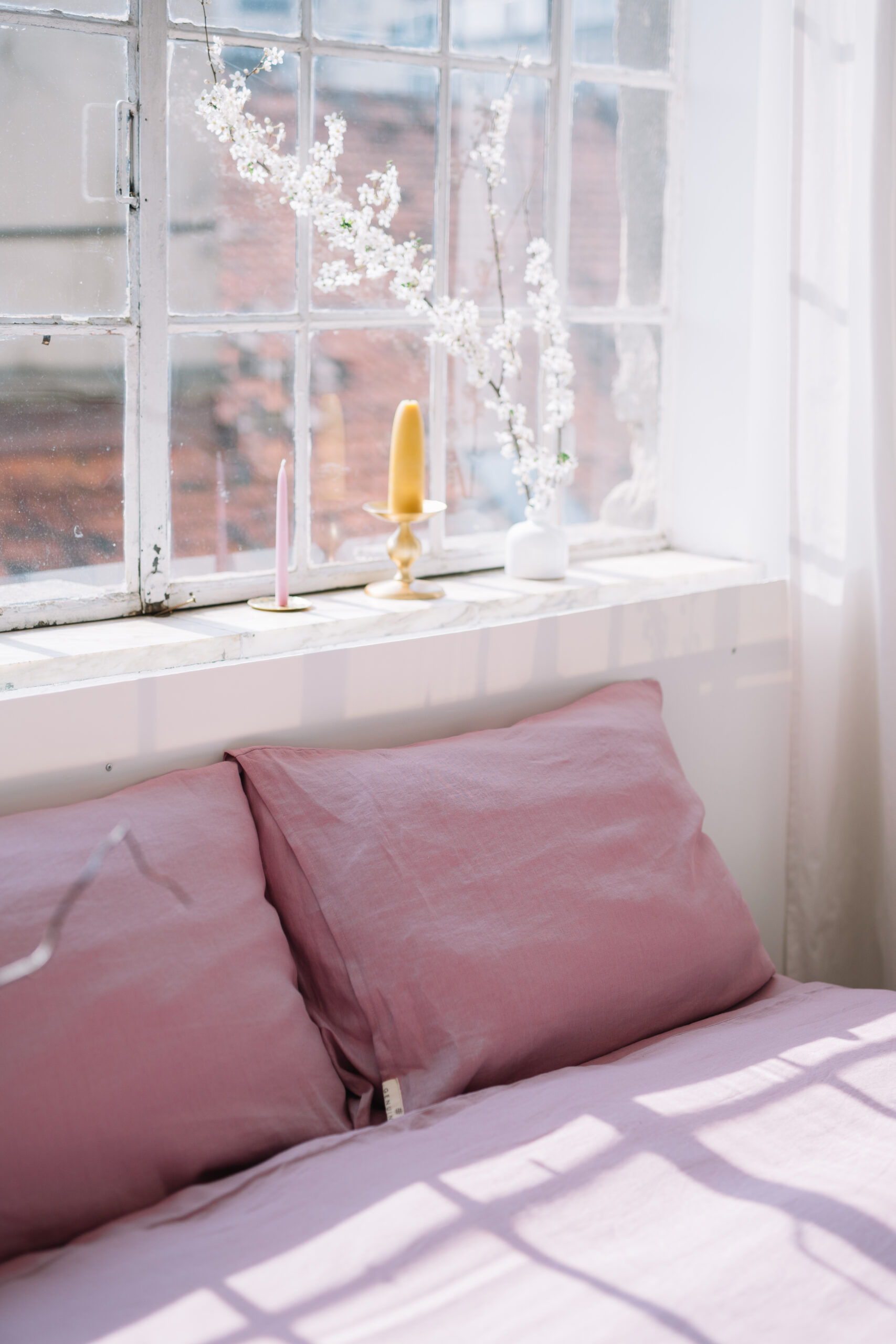 Set Purple Dream Fețe de Pernă 50x70 și Cearșaf 90x200