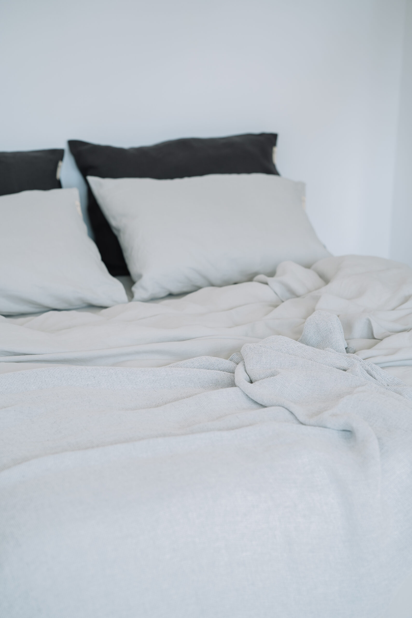 Dusty Grey Set 60x60 Pillowcases and 200x220 Quilt Cover